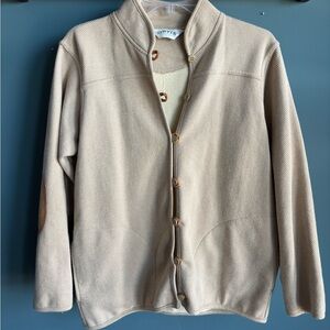 Orvis Tan Button-Up Jacket